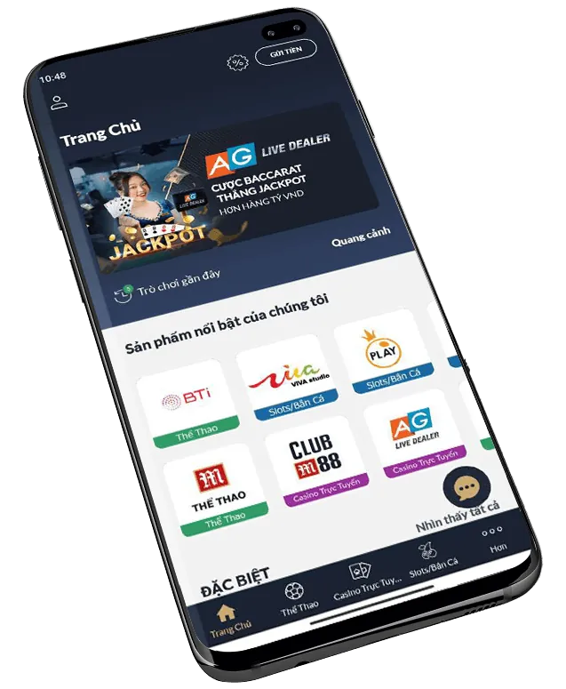 Biểu tượng đa dạng trò chơi cá cược tại SV88 App